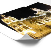 バレンシアホワイトライト建物 ポスター (角)