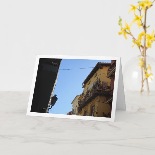 バレンシアンタウンハウスバレンシアシティエスパニャ カード (黄色い花)