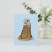 バレンシアンフィリタピジョンポートレート ポストカード (スタンド正面)