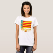 バレンシア国旗 Tシャツ (正面フル)