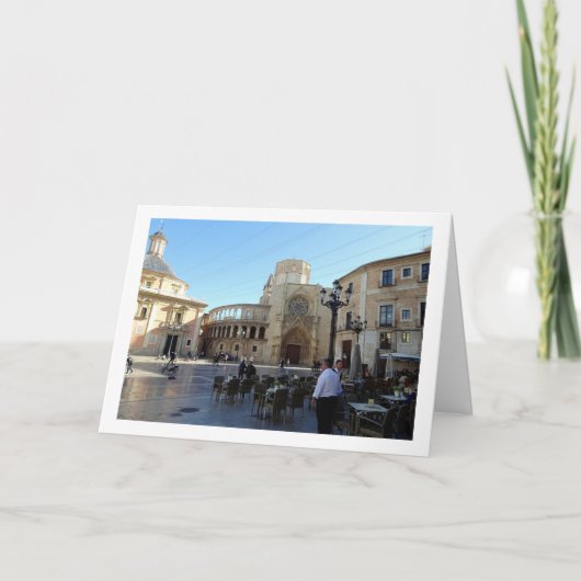 バレンシア大聖堂,バレンシア,スペイン,スペインの カード (正面)