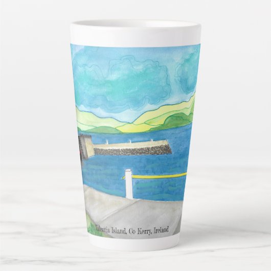 バレンシア島 カフェラテマグ (正面)