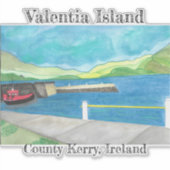 バレンシア島 シール (正面)