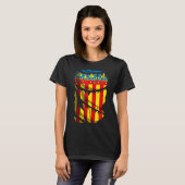 バレンシア州旗 Tシャツ (正面フル)