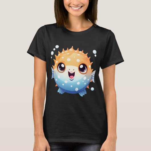 バレンシア水族館ポスター Tシャツ (正面)