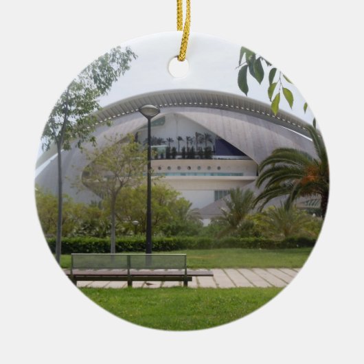 バレンシア、スペイン セラミックオーナメント (正面)