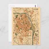 バレンシア スペイン 1904 ポストカード (正面/裏面)