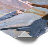 バレンシア・バテの時間 | ホアキン・ソロラ ポスター (角)