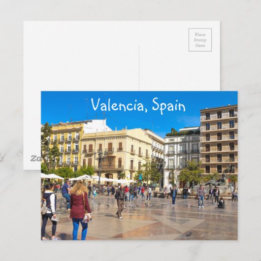バレンシア ポストカード (正面/裏面)