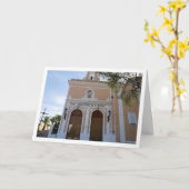 バレンシア·リリア·タウンのサン·ミゲル修道院 カード (黄色い花)