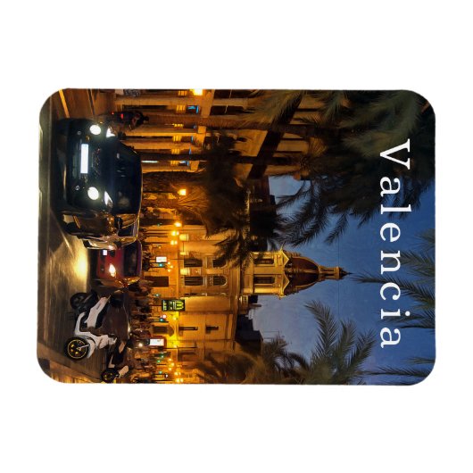  バレンシア。#18   マグネット (横)