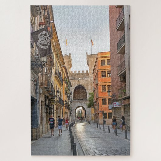 バレンシア。7番. ジグソーパズル (縦)