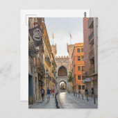 バレンシア。7番. ポストカード (正面/裏面)