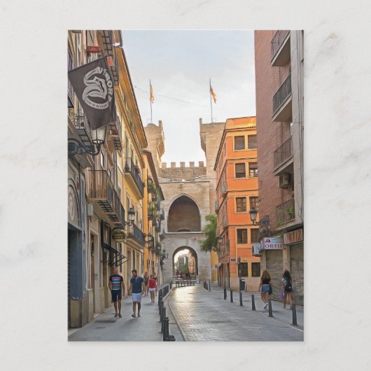 バレンシア。7番. ポストカード (正面)