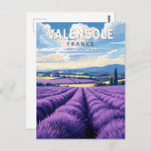 バレンソールフランストラベルアートヴィンテージ ポストカード (正面/裏面)