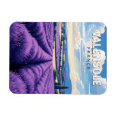 バレンソールフランストラベルアートヴィンテージ マグネット (横)