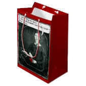 バレンタおもしろいイン・デーの詩人、エミリー・ディキンソン・ユーモア ミディアムペーパーバッグ (正面アングル)