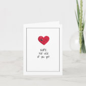 バレンタおもしろいンの日 シーズンカード (正面)