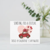 バレンタおもしろいンの日 ポストカード (スタンド正面)