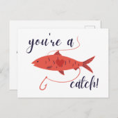 バレンタおもしろいンの日 ポストカード (正面/裏面)