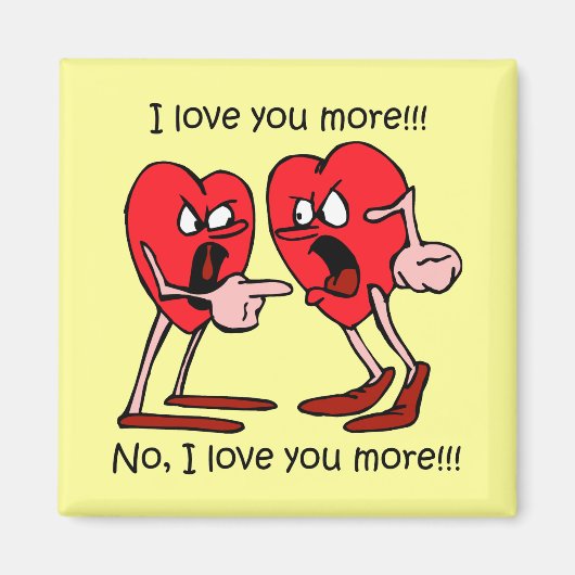 バレンタおもしろいンの日 マグネット (正面)