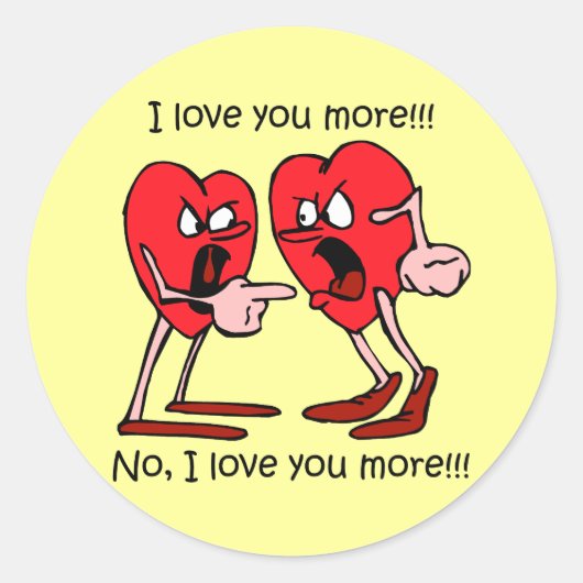 バレンタおもしろいンの日 ラウンドシール (正面)