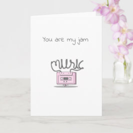 バレンタおもしろいン/アニバーサリーミュージック カード