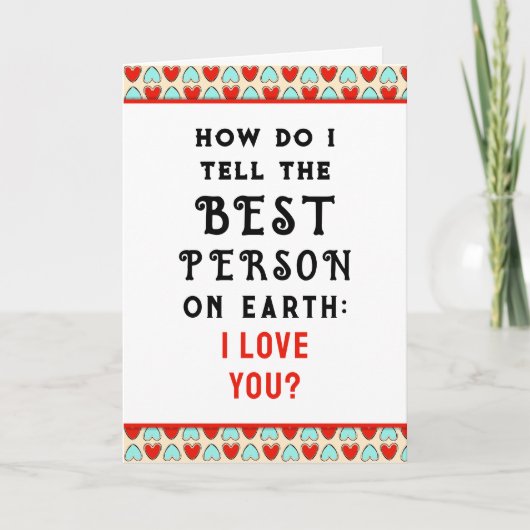 バレンタおもしろいン シーズンカード (正面)