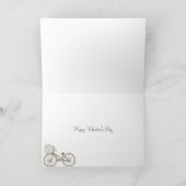 バレンタお洒落インラブグリーティングカード シーズンカード (内部)