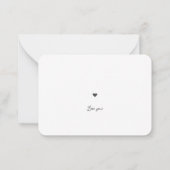 バレンタイおもしろいンアイスクリームジョーク引用文カード ノートカード (裏面)