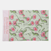 バレンタイおもしろいンズデイビーナスフライトラップ工場 キッチンタオル (横)