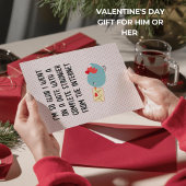 バレンタイおもしろいンデイカード – オンラインであなたに会えて嬉しい 招待状