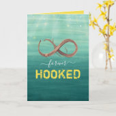 バレンタイおもしろいンデユニークーに夢中 カード (黄色い花)