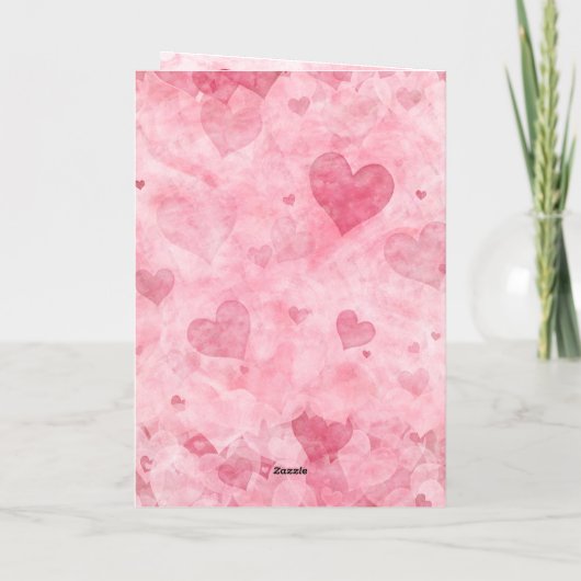 バレンタイエレガントンデーハートカード シーズンカード (裏面)