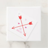 バレンタイパーソナライズされたンギフトラベル フェイバータグ (インサイチュ)