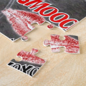 バレンタイロシアのンブルー猫 ジグソーパズル (側面)