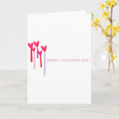 バレンタインおもしろいの皮肉 カード (黄色い花)