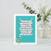 バレンタインおもしろいはがき ポストカード (スタンド正面)