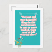 バレンタインおもしろいはがき ポストカード (正面/裏面)