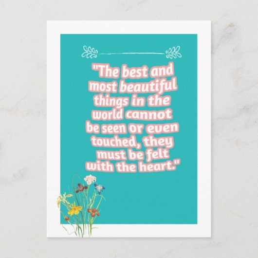 バレンタインおもしろいはがき ポストカード (正面)