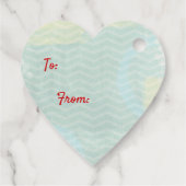 バレンタインおもしろい3Dミックスとマッチ フェイバータグ (裏面)