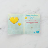 バレンタインおもしろい3DミックスとマッチGREETING 3 案内状 (内部)