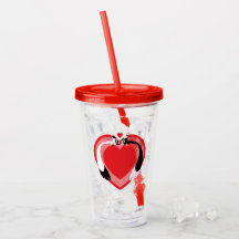 バレンタインかわいい動物の愛