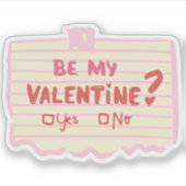 バレンタインか？ シール (正面)