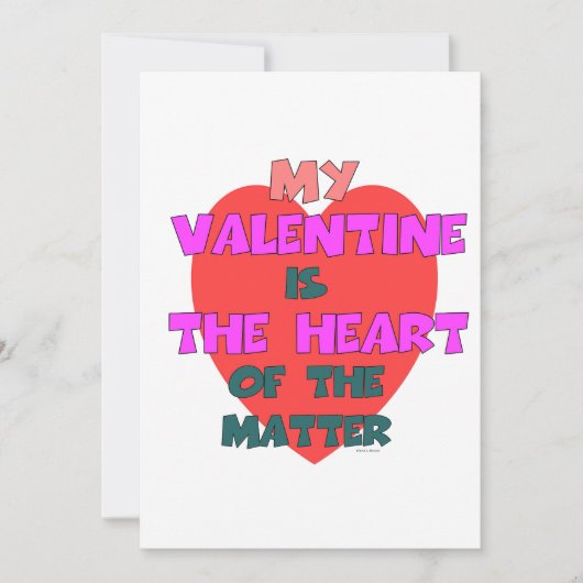 バレンタインがハートだ シーズンカード (正面)