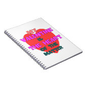 バレンタインがハートだ ノートブック (右側)