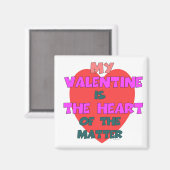 バレンタインがハートだ マグネット (正面/裏面)