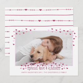 バレンタインが愛と優しさ写真を広める シーズンカード