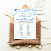 バレンタインことわざベビーアラウンドザワールドゲーム 招待状