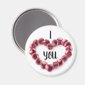 バレンタインさくらんぼ マグネット (正面/裏面)